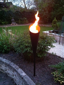 overzien wang Aanzetten Gardenflame Torch sfeervolle Bio ethanol fakkel voor in uw tuin